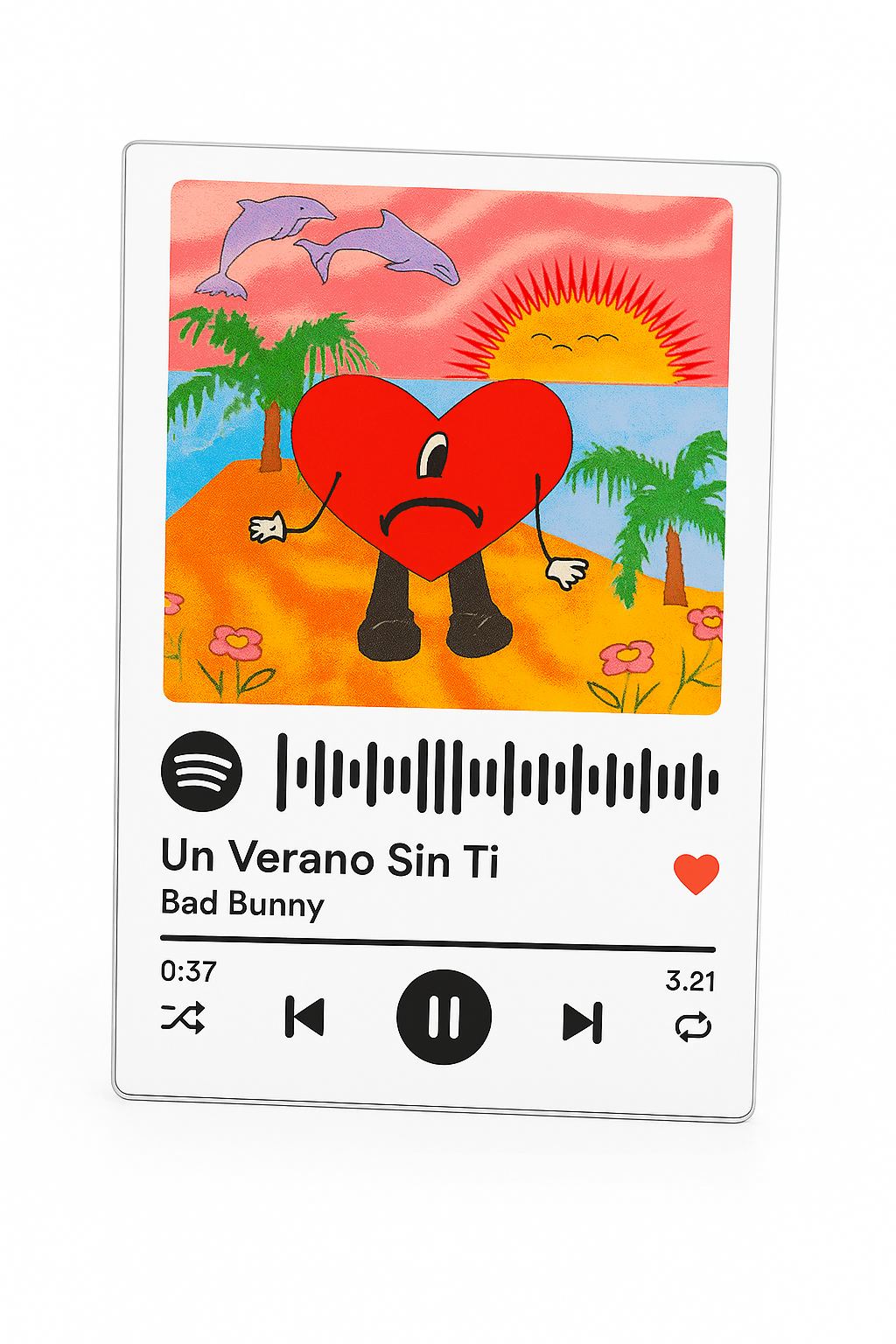 Placa Un Verano Sin Ti - Bad Bunny
