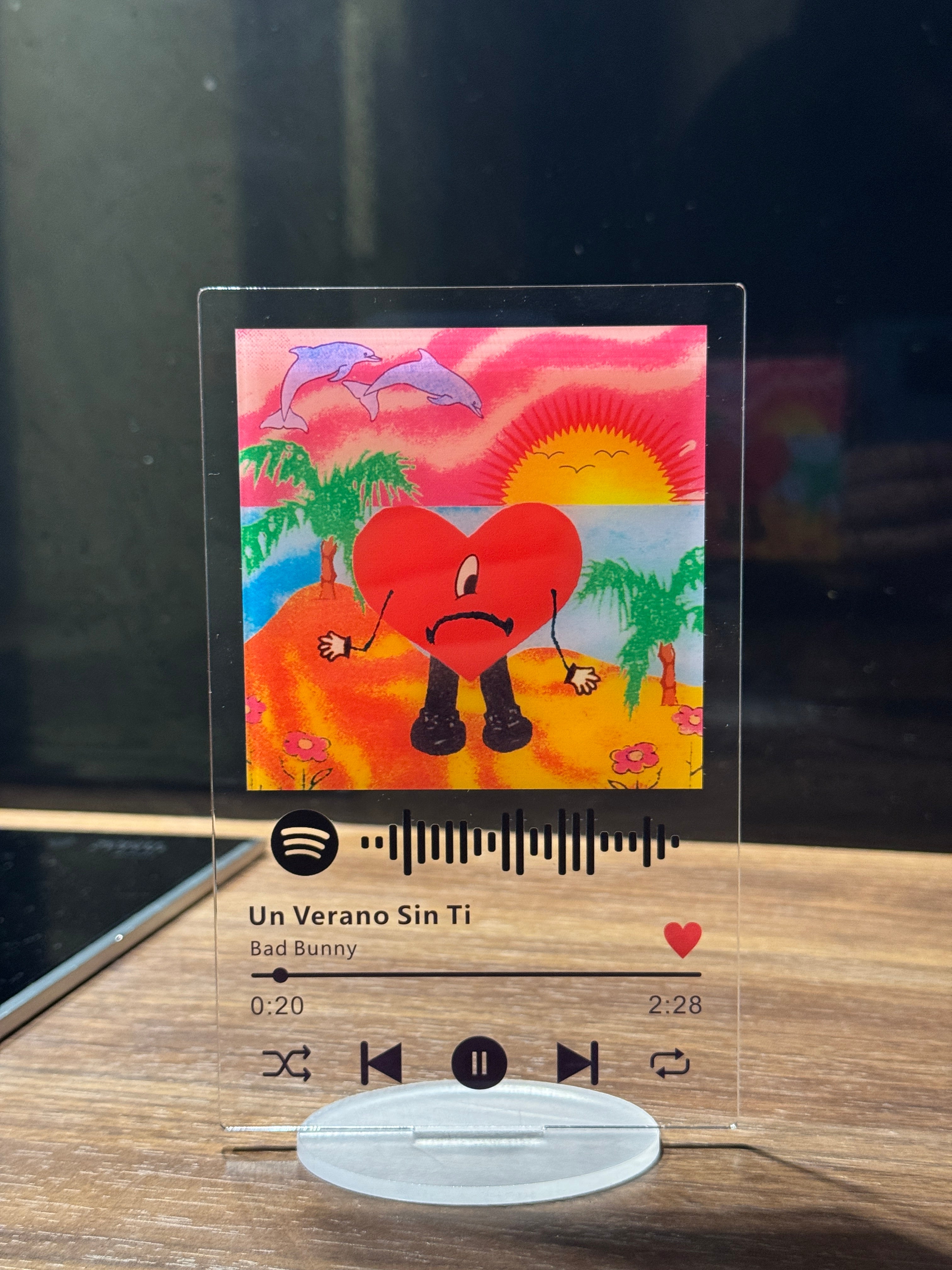 Placa Un Verano Sin Ti - Bad Bunny