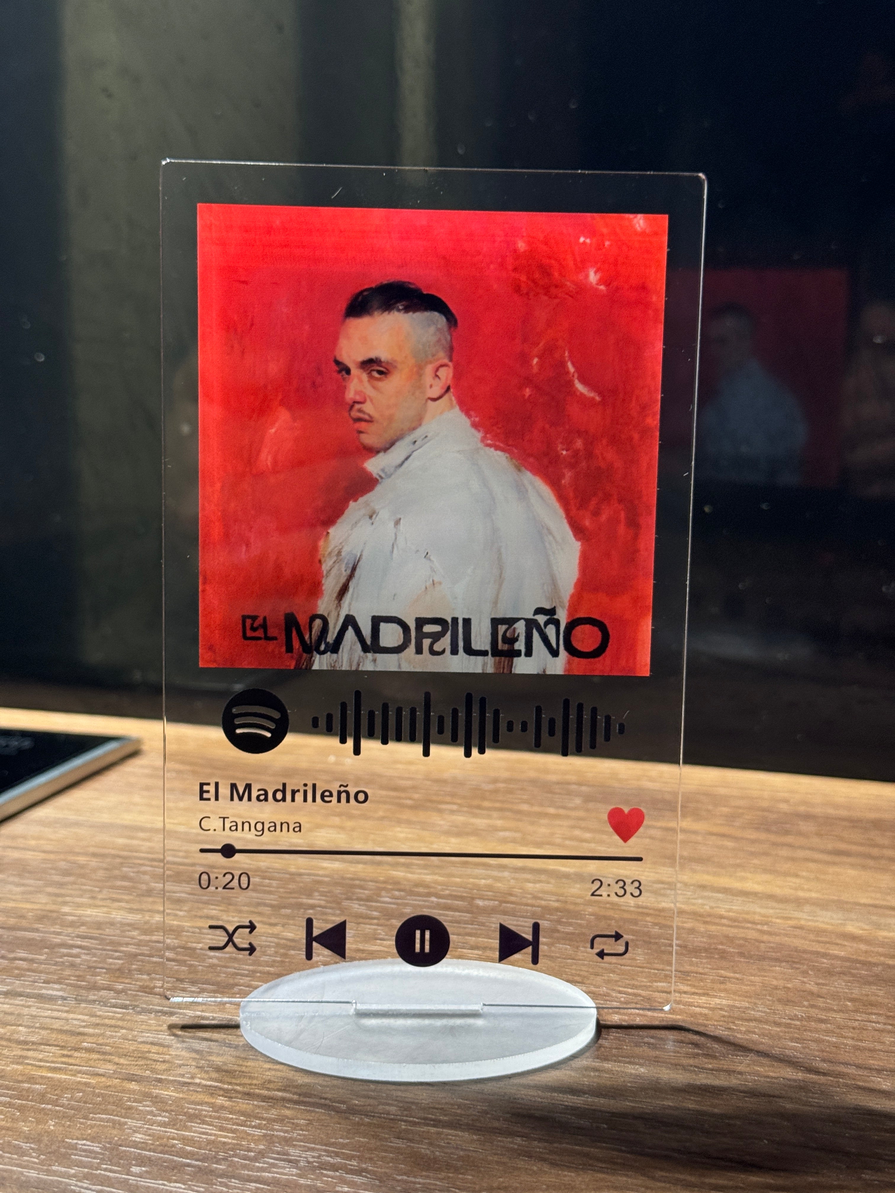 Placa El Madrileño - C. Tangana