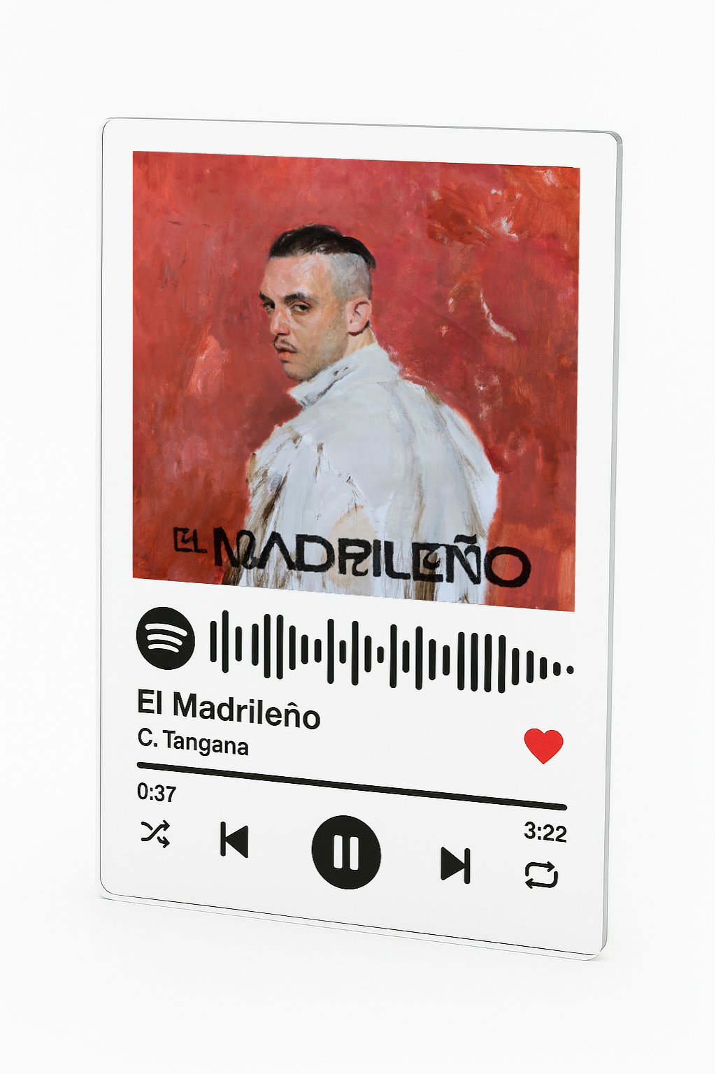 Placa El Madrileño - C. Tangana