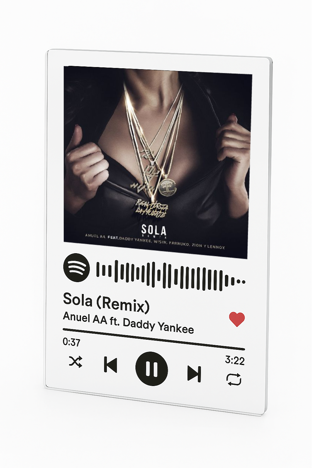 Placa Sola (Remix)  - Anuel AA ft. Daddy Yankee
