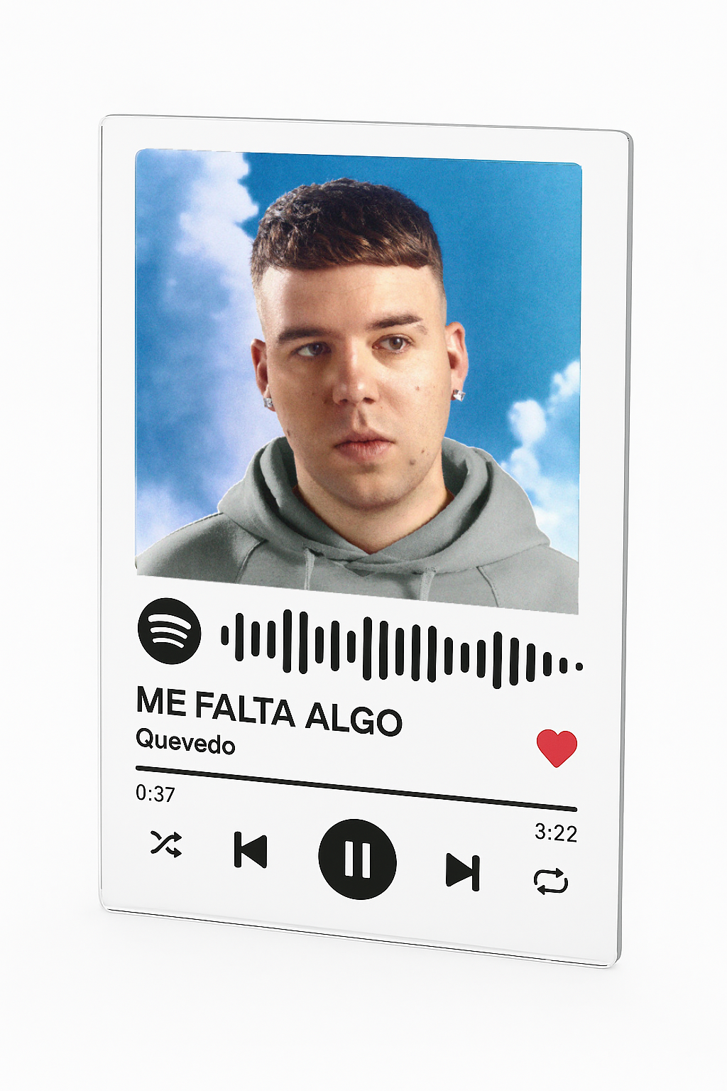 Placa Me Falta Algo- Quevedo
