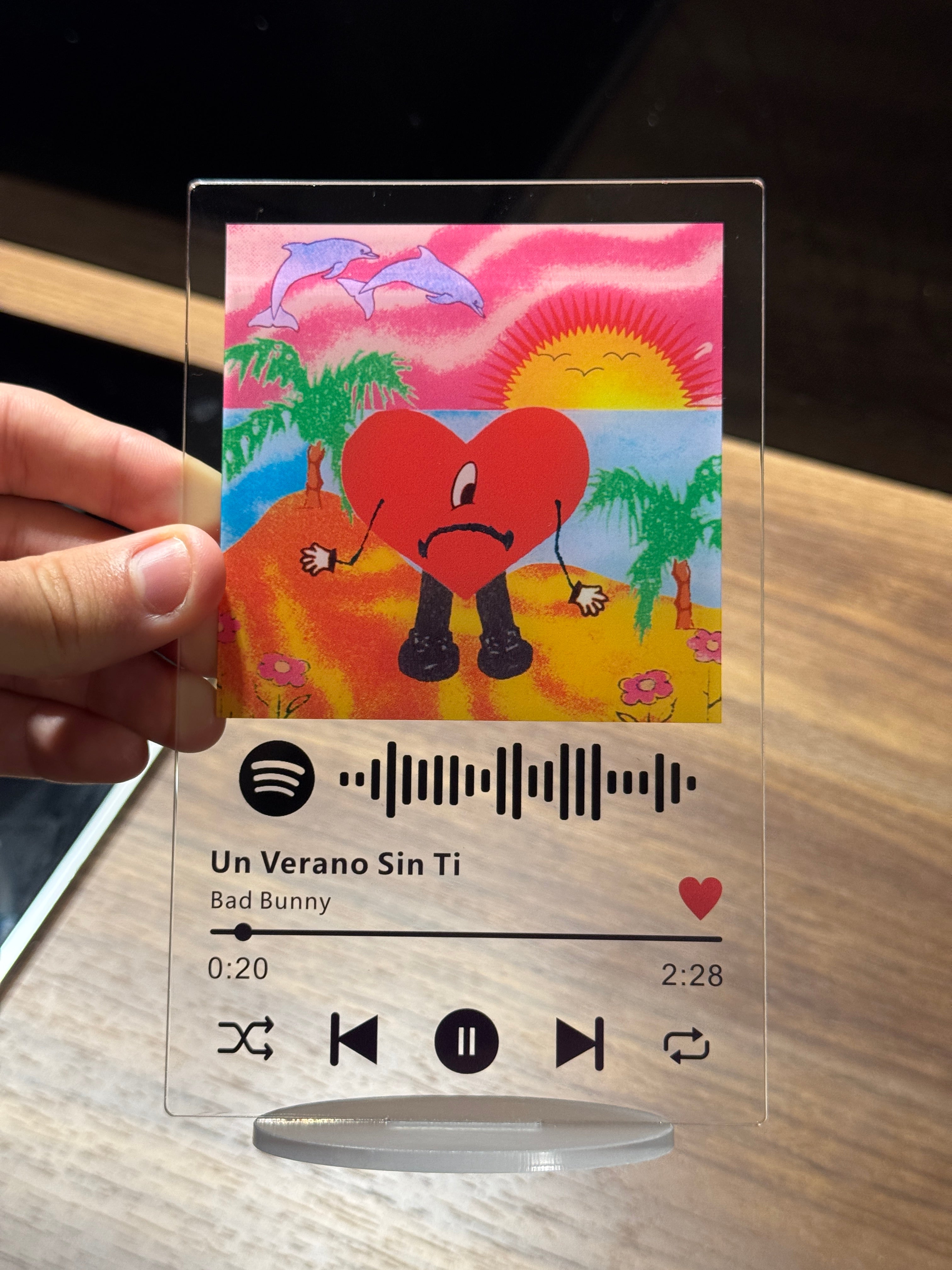 Placa Un Verano Sin Ti - Bad Bunny