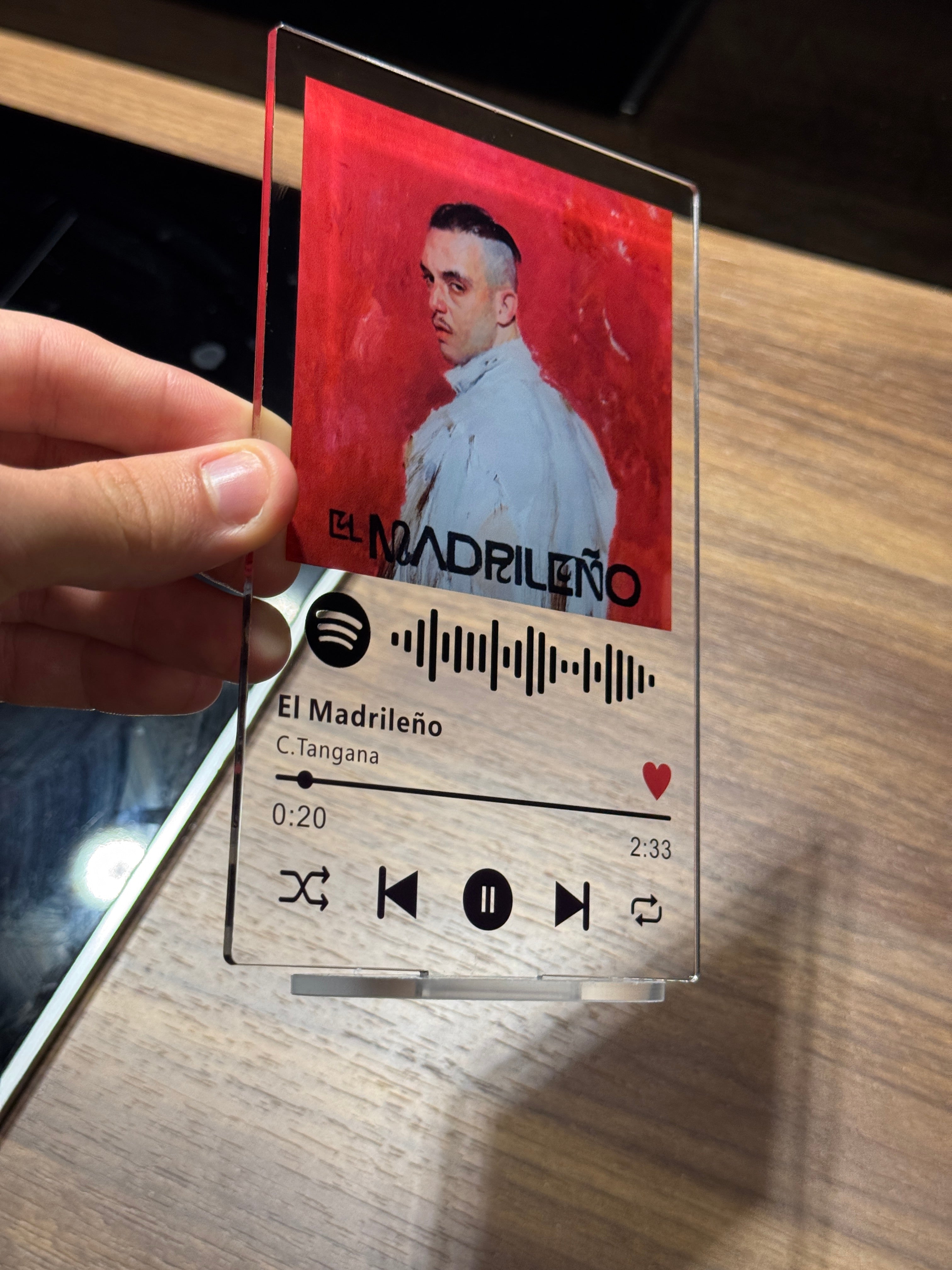 Placa El Madrileño - C. Tangana