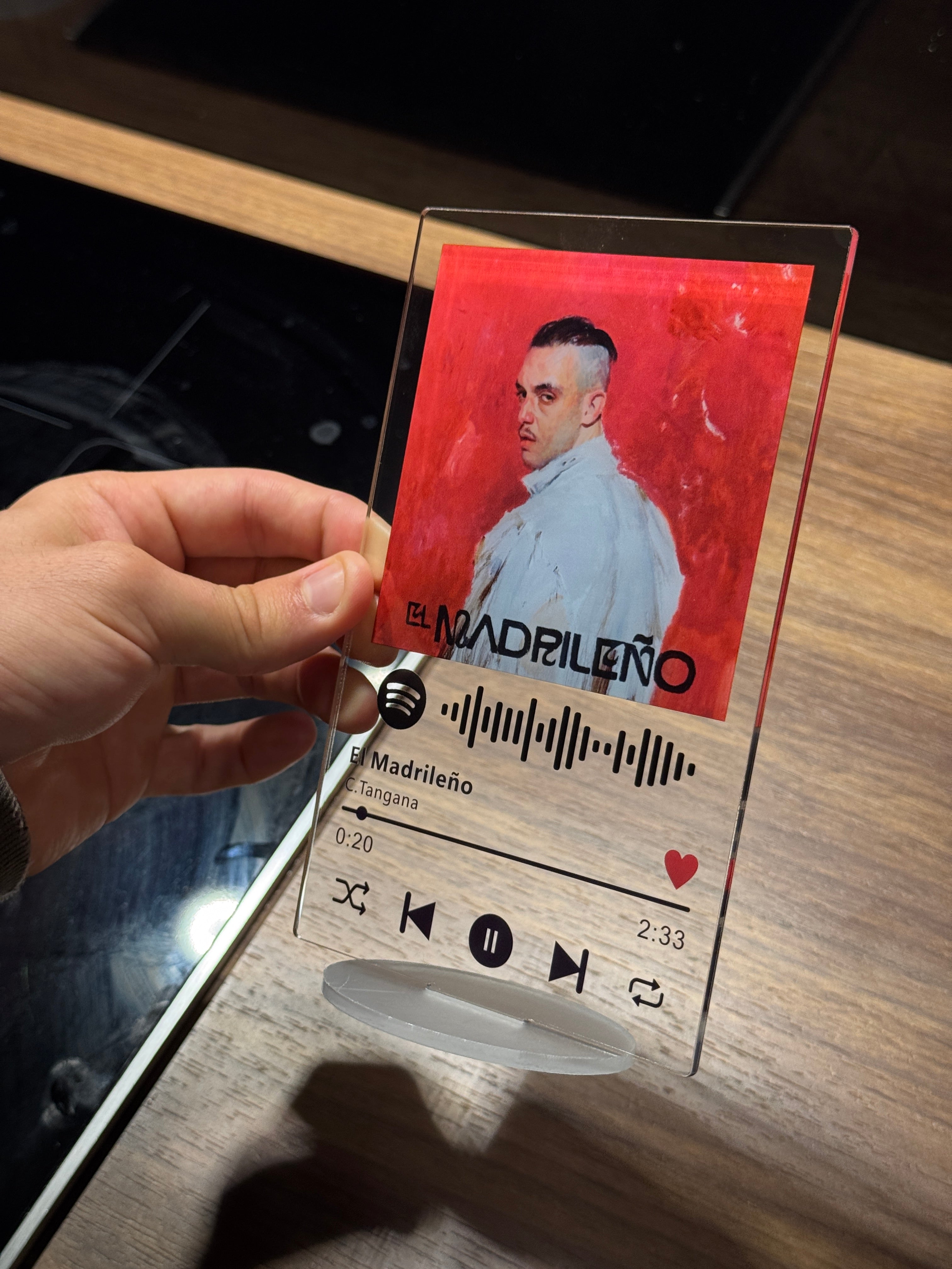 Placa El Madrileño - C. Tangana
